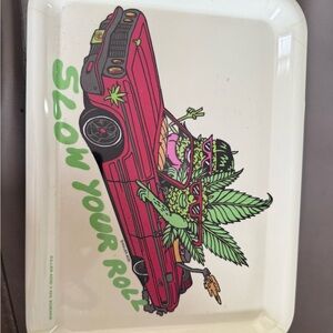 Colorful Graphic Rolling Tray